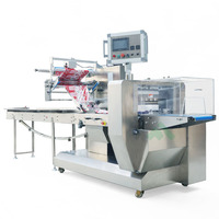 Sandwich emballage prix de la machine automatique sandwich machine à emballer, flux sandwich emballage machine