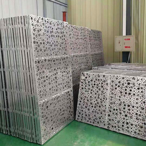 Revêtement en aluminium perforé, panneau acoustique perforé en aluminium, mur-rideau extérieur, panneau en alliage d'aluminium - Product Image 6