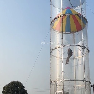 Simulador de conducción de paracaídas y caída libre de 20m de altura, juego de paracaídas para niños, simulador de paracaídas para niños al aire libre - Product Image 4