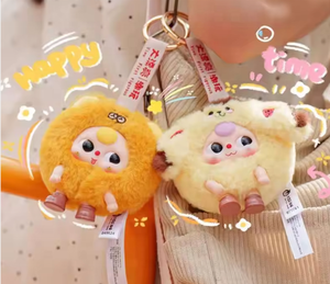 Nouvelle Arrivée Authentique en Gros : Boîte Mystère Thème Animaux en Peluche Baby Three Tuantuan Beast Coming, Poupée Jouet, Pendentif Mignon, Cadeau BB3 - Product Image 2