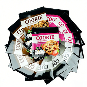 Customized Design Clear Transparent Disposable Food Grade Back Seal Bag Pillow Pouch For Delicious Cookie Snack Packaging Bag - Product Image 3