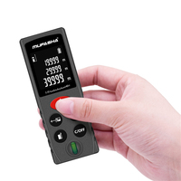 Télémètre laser numérique portable, ruban à mesurer électronique pour des mesures de distance multiples précises