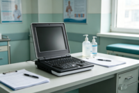 Échographe portable pour centre d'imagerie médicale diagnostique, équipement d'échographie vétérinaire ou humaine