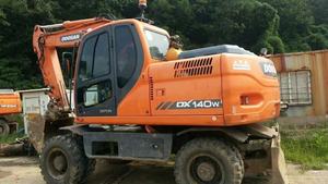เดิม2020ใช้ <span class=keywords><strong>Doosan</strong></span> DX140W-5ยางล้อรถขุดแบรนด์ใหม่ <span class=keywords><strong>Doosan</strong></span> DX140รถขุดล้อยางสำหรับขาย - Product Image 3