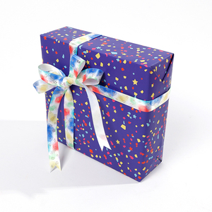 Venta al por mayor de rollos de papel de cumpleaños de alta calidad bonito embalaje rollo de papel de regalo artesanía superior - Product Image 1