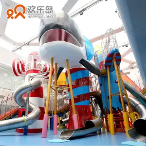 Commercio all'ingrosso dell'attrezzatura del parco di divertimenti della casa dell'acqua dei bambini del centro del gioco di ricreazione dei bambini
