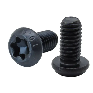 สกรูหัว Torx เหล็กกล้าคาร์บอน เกรด 10.9 ชุบสังกะสีดำ ขนาด M3 x 8 มม. 16 มม. พร้อมสลักเกลียวหัวหกแฉกขนาด M4 M5 M6 M8 M10 - Product Image 4