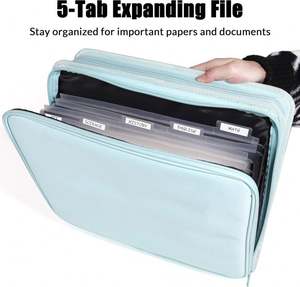 Free Sample BSCI Zipper <b>Binder</b>, Fabric, 2 Inch 3 <b>Ring</b> <b>Binder</b> With <b>4</b> Inch Capacity, Assorted Colors, Color Selected for You - Product Image 6