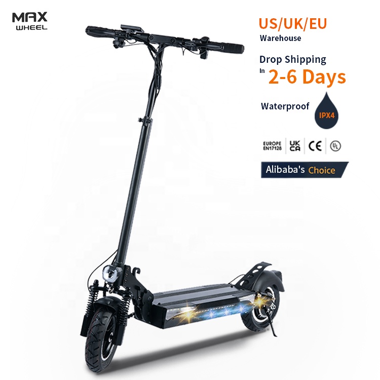 Самокат с приложением для совместного использования Водонепроницаемый Мощный электрический самокат GPS для совместного использования IOT Барабанный тормоз Скрытый Кабель для совместного самоката
