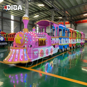 Tùy chỉnh công viên giải trí cưỡi Thiết bị hội chợ 18/24/42 chỗ ngồi thu hút <span class=keywords><strong>Kiddie</strong></span> hoặc người lớn tàu điện không người lớn - Product Image 2