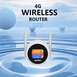 4G Wifi6 Pocket 4G Wifi Router Với Khe Cắm Thẻ Sim Mini Xách Tay Dễ Thương Router Màn Hình Hiển Thị Thời Gian Và Ngày Wifi Hotspot 4G Router - Product Image 2
