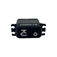 Servo numérique sans noyau à engrenages en acier inoxydable MJ-4009HV 8,4 V 35 kg-cm à haut rapport coût-performance pour avion RC, hélicoptère, voiture, bateau