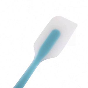 Grand grattoir épais en silicone, spatule résistante à la chaleur, à large ouverture, antiadhésive, compatible four, ensemble de 2 ustensiles de cuisson pour la maison et la cuisine - Product Image 4
