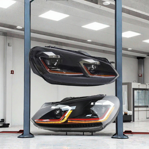 2009-2012 वोल्कस्वैगन गोल्फ एम की 6 Gi कूल सफेद 6000k एलईडी हेडलाइट 6500k एंजेल आंखों द्वि-xनन बीम नई 12 वी फ्रंट एक्सेसरी - Product Image 3