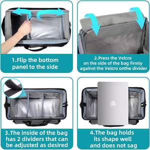 Multi bolsillo evacuación primer respondedor portador esencial Trauma Kit bolsa mochila de primeros auxilios para la escuela Camping viaje - Product Image 6