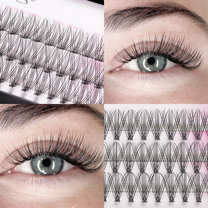 Pestañas Pre-fabricadas con Base en Punto y Tallo Estrecho, 10D 20D 30D 40D 50D, Pestañas de Visón Sintético, Extensiones de Pestañas de Volumen Ruso - Product Image 3