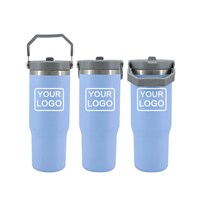 Gobelet Offre Spéciale Logo d'impression UV personnalisé 30oz SS isolé aventure classique tasse de voyage couvercle anti-fuite Portable pas cher gobelet
