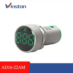 AD16-22AM 22mm 0 - 100A Led Light Digital Current Meter Ammeter Indicator