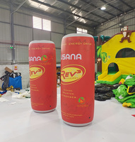 Modèle personnalisé de publicité extérieure pour la décoration gonflable de la publicité de boisson