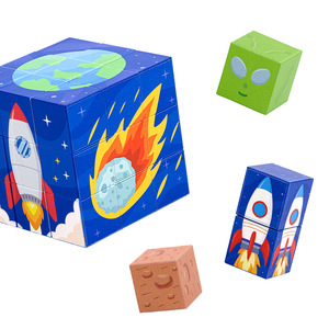 3D Creative <strong>Learning</strong> Magic Cube <strong>DIY</strong> Education Magnetic Block Puzzle <strong>Toy</strong> for Kids - Product Image 5