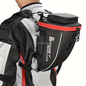 Sac à dos pour moto avec couverture anti-poussière et imperméable, serrure à code, sac à main, sac de siège arrière, sac de queue de moto - Product Image 6