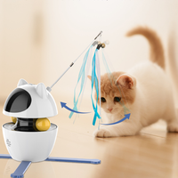 Yun Intelligent Laser Chat Jouet Moderne Style Dessin Animé Automatique Interactif Robot Chauve-Souris Teaser avec Matériel pour Animaux de Compagnie pour Chats et Chiens