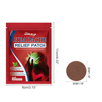 Patch apaisant d'acupression pour soulager les vertiges, la tension de la tête et favoriser la relaxation, patch pour soulager les maux de tête