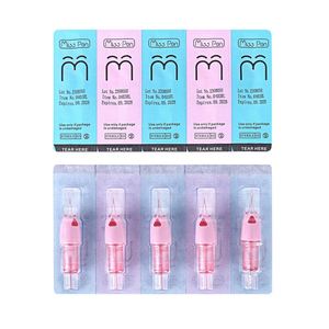 20 pièces/boîte Aiguilles de tatouage en cartouche pour salon de beauté, maquillage permanent, microblading des sourcils, des yeux et des lèvres - Product Image 2