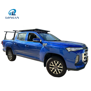 Tonneau ฝาปิดอลูมิเนียมแข็งที่คลุมเตียงรถบรรทุกสีเงินพร้อมแร็คหลังคาบรรทุกของสำหรับ <span class=keywords><strong>Ford</strong></span> <span class=keywords><strong>Ranger</strong></span> T6 <span class=keywords><strong>wildtrak</strong></span> Isuzu D MAX - Product Image 4