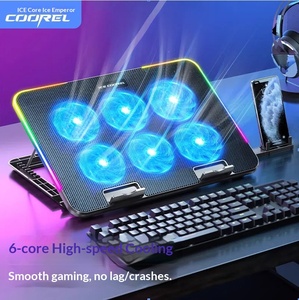 Base de refroidissement pour ordinateur portable Core Ice Zun RGB Série Compétition A9R en ABS, fabriquée en Chine, pour jeux, colorée - Product Image 2