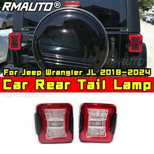 Feu arrière de voiture, ensemble de feux arrière édition américaine pour Jeep Wrangler JL 2018-2024, kit carrosserie, accessoire automobile - Product Image 1