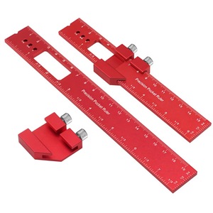 Règle d'angle <span class=keywords><strong>de</strong></span> traçage en alliage d'aluminium pour le bricolage industriel, 16/20/30 cm, <span class=keywords><strong>jauge</strong></span> <span class=keywords><strong>de</strong></span> <span class=keywords><strong>charpentier</strong></span>, outil <span class=keywords><strong>de</strong></span> mesure pour machines-outils - Product Image 5