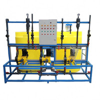 Unité de préparation de polymères 500l 1000l 1500l 2000l, dispositif de dissolution, système de dosage chimique