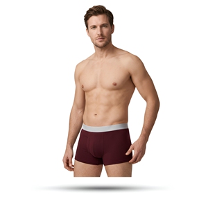 Boxers pour hommes en coton extensible personnalisé à motif écossais, séchage rapide, tricotés, classiques et confortables - Product Image 4