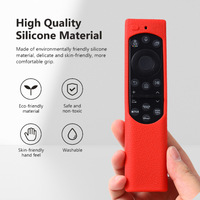 Compatible avec Samsung SAMSUNG BN59-01385A 1388E, étui de protection en silicone pour télécommande vocale, luminescent dans le noir