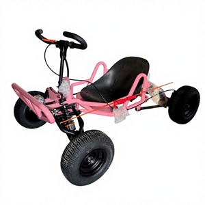 Kart à pédales tout-terrain pour adultes, course en plein air, 90cc, 2 temps, essence, transmission par chaîne, capacité de charge de 200 kg - Product Image 5