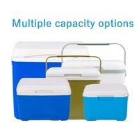 Glacière Isotherme Portable et Boîte Thermique pour Camping, Pique-nique, Conservation Alimentaire, Mini Glacière Extérieure