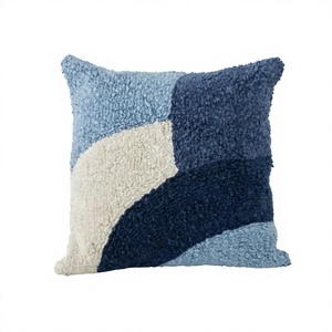 Designer Tufted Boho Cushion Cover By <b>Indian</b> Textiles H/L Handwoven Decorative <b>Throw</b> Pillow Luxury Boho Pillow Hot Selling - Product Image 1