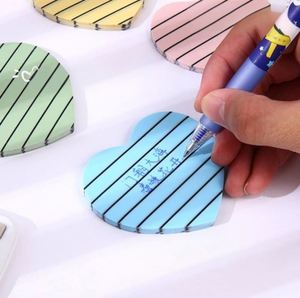 Wholesale Cute Heart Shaped Custom Student Die-Cut <b>Sticky</b> <b>Notes</b> Office Stationery Gifts - Product Image 6