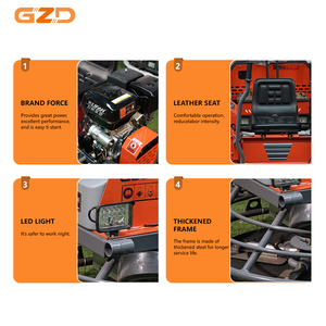 شفرات مزدوجة لمحرك بنزين حسب الطلب من المصنع من ركوب الخيل - Product Image 5