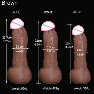 Dildo Grande Realista de Silicona Líquida de 9.25 Pulgadas, Consoladores Masculinos Falsos, Juguete Sexual de Autoestimulación Femenina, Dildos Grandes para Mujeres, <span class=keywords><strong>Penes</strong></span> Largos - Product Image 4