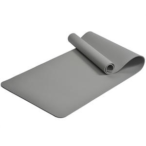 Esterilla gruesa de TPE para <span class=keywords><strong>yoga</strong></span>, tapete de una sola capa de gran tamaño, con forma de logotipo personalizado, negra, estampada, ecológica, fitness - Product Image 3