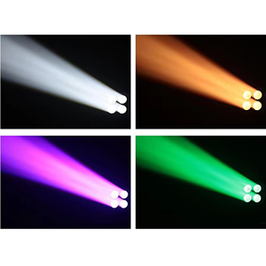 ไฟส่องเวทีแบบเคลื่อนที่ได้ รุ่นขายดี 4x60W <span class=keywords><strong>RGB</strong></span> LED ซูมได้ - Product Image 5