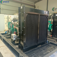 Generador de Gas de Alta Productividad con Motor WEICHAI de 3 Fases y 4 Cables, Refrigerado por Agua, 250kw, Tipo Abierto, Gas Natural, GNC, GNL