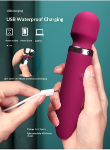 Vibrador de Lujo con Carga USB, Tamaño Pequeño/Grande, con 8 Modos de Vibración, Silicona, Resistente al Agua, Juguete Sexual para Adultos - Product Image 4