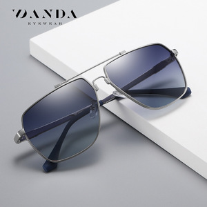 แว่นกันแดดโพลาไรซ์ทรงสี่เหลี่ยมผืนผ้า Danda UV400 JS8531ตกปลากลางแจ้งขับรถสำหรับผู้ชาย - Product Image 3