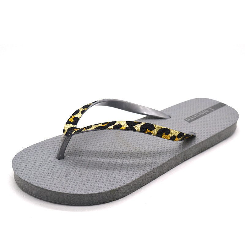 Women Beach Flip Flops Summer Fashion Flat Shoes Custom PVC PE Casual Slippers