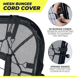 Filet <span class=keywords><strong>de</strong></span> <span class=keywords><strong>but</strong></span> <span class=keywords><strong>de</strong></span> crosse multifonctionnel portable <span class=keywords><strong>de</strong></span> haute qualité <span class=keywords><strong>pour</strong></span> adolescent jeune adulte - Product Image 4