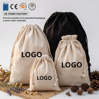 Sac en lin personnalisé promotionnel, sac à bandoulière en coton avec fermeture, prix abordable, petits sacs en toile de mousseline bio