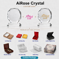 Koleksi Yiwu K9 Kristal Tahan Air Terukir Laser Dapat Disesuaikan Premium Bertema Olahraga Cetak Letterpress Piala Penghargaan Suvenir